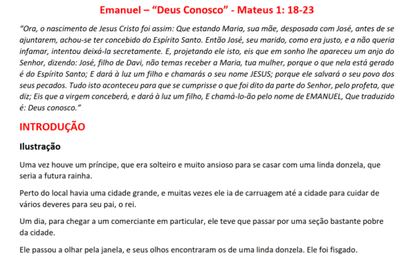 Esboço de Pregação Sobre o Natal - Imagem 2