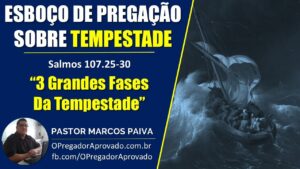 Esboço de Pregação Sobre Tempestade
