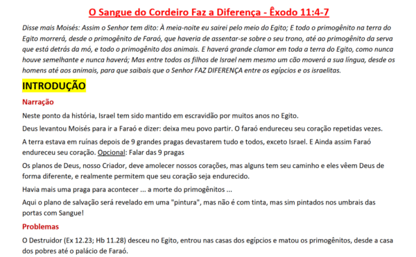 Esboço de Pregação Sobre o Sangue de Jesus - Imagem 2